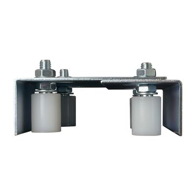 90 Derajat Double Roller Upper Sliding Gate Roller Bracket Memperbaiki 70mmX50mm