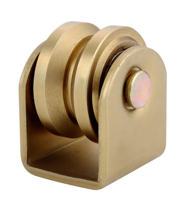 43mm 58mm 60mm Sliding Gate Wheel Tugas Berat Bantalan Ganda Y Alur Eksternal
