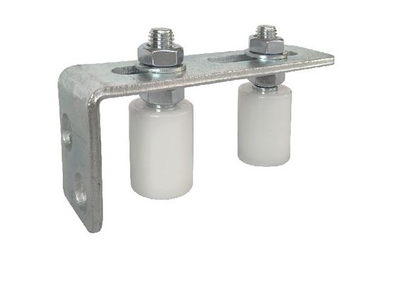 2 Rollers Nylon Guide Roller Bracket Untuk Sliding Gate