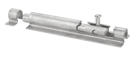 16mm Garasi Pintu Ayun Geser Latch Lock Hardware Kamar Mandi Dikunci Aneh Besi Padat Baja
