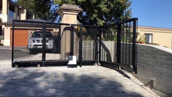 Round The Corner Turning Sliding Gate Curved Track Door Rail