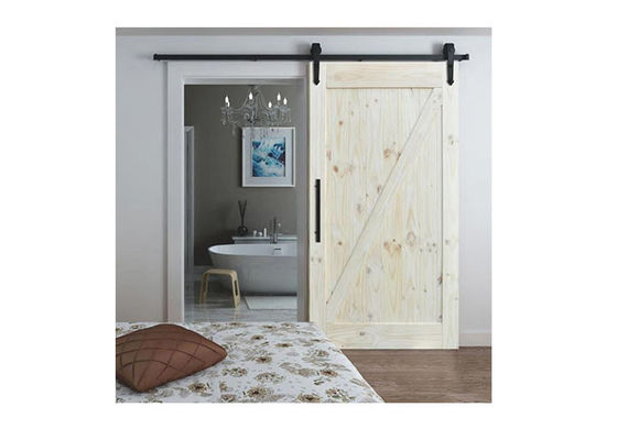 Hardware Pintu Gudang Geser Interior Dengan Track Matching Finish