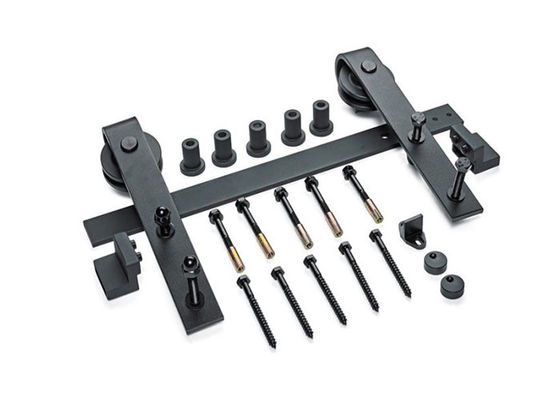 Hardware Pintu Gudang Geser Interior Dengan Track Matching Finish