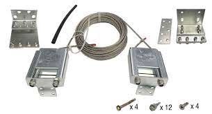 Telescopic Sliding Gate DIY Kit Perangkat Keras Pembuka Gerbang Otomatis