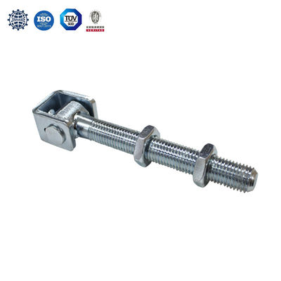 Baja Q235 Gudang Engsel Pintu Galvanis M12 M14 M16 M18 M20 M24 Dapat Disesuaikan