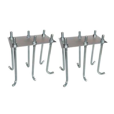 60x60mm Kecil Cantilever Gate Wheel Zn Cantilever Gate Carriage 5 Roda 8 Roda Sedang