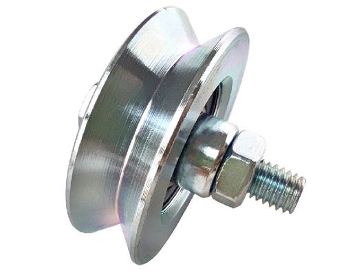 100mm Sliding Driveway Gate Wheels Roller Dengan Baut 3 &quot;4&quot; V Groove Gate Wheels