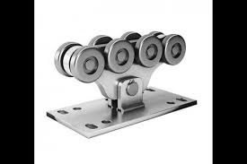 Carriage 8 Bearings Heavy Duty Cantilever Gate Rollers 60mm 400kg Beban