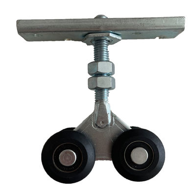 25mm Sliding Door Top Track Roller Bracket 2 Atau 4 Roda 3m 100kg Beban