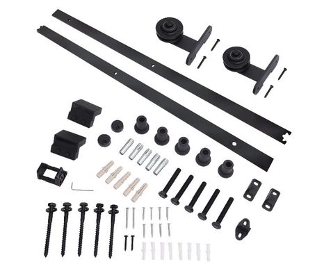 6.6 'T-Shaped Heavy Duty Barn Door Rollers Dan Track Hanging Rail Exterior
