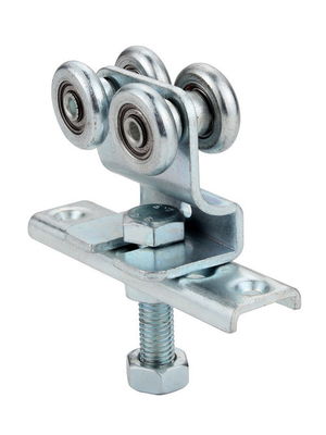 28mm 38mm 54mm Tugas Berat Komersial Sliding Door Track Rollers Rail Trolley Wheel