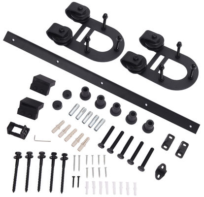 U Shaped Shed Sliding Barn Door Rollers Trek Ganda Tugas Berat 6.97kg