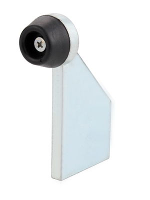 Stopper Karet Gerbang logam perak otomatis Untuk Buffer Farm Wood Gate Stopper