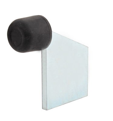 Stopper Karet Gerbang logam perak otomatis Untuk Buffer Farm Wood Gate Stopper