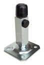 Stopper Karet Gerbang logam perak otomatis Untuk Buffer Farm Wood Gate Stopper