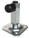Stopper Karet Gerbang logam perak otomatis Untuk Buffer Farm Wood Gate Stopper