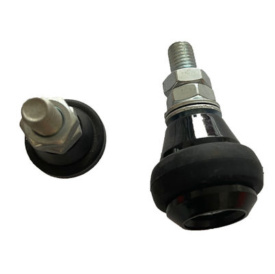 43MM 30MM M12 Sliding Gate Nylon Guide Roller Hitam