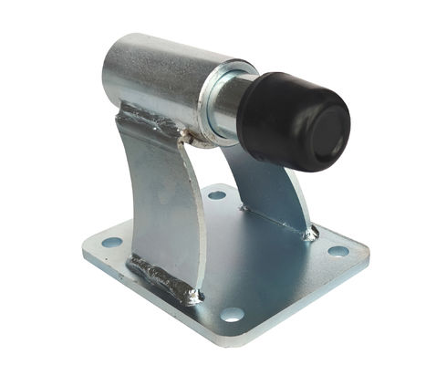 Adjustable Glass Sliding Gate End Stopper Catcher Metal Gate Stopper Dengan Shock Absorber