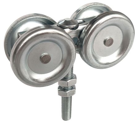 M12 Baut Gantung Pintu Roller Dan Track Interior Barn Door Roller Kit Hardware Box Rail
