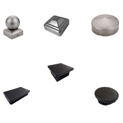4.5in X 4.5in 7x7 8x8 4x4 Square Steel Post Caps Penutup Kolom Plastik