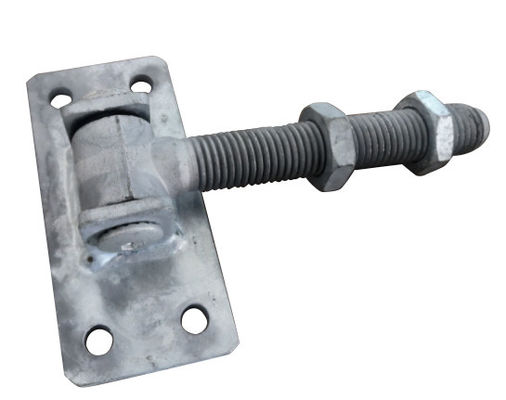 M18 Stainless steel Engsel Gerbang yang Dapat Disesuaikan Menghubungkan pelat untuk gerbang kayu