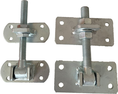 M18 Stainless steel Engsel Gerbang yang Dapat Disesuaikan Menghubungkan pelat untuk gerbang kayu