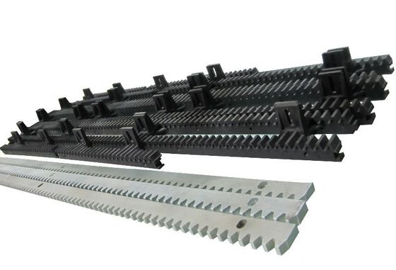 Rak Gerbang Geser otomatis 30mm x 12mm Rak baja galvanis untuk rak motor gerbang