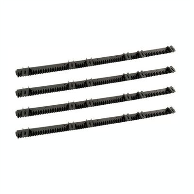 340mm Sliding Gate Nylon Gate Gear Rack Untuk Pembuka Pinion Sistem Operator Pintu Geser