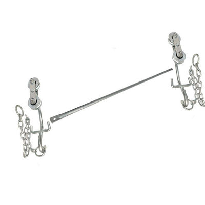 Pemisah Troli Baja Pisang Cableway Roller Gantungan Bracket