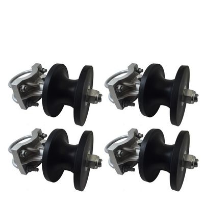 158mm Chain Link Fence Rolling Gate Track Wheel Tugas Berat