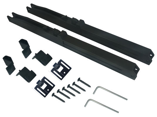 Mekanisme Top Mount Soft Close Sistem Perangkat Keras Pintu Gudang Ganda Spring Damper Buffer