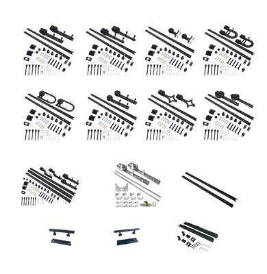 16 Inch 18 Inch Barn Gate Hardware 8ft 6.6 Ft 6 Kaki 6ft Double Barn Door Hardware Kit