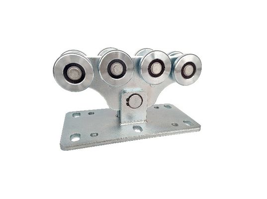 Roda Gerbang Kantilever Kecil Baja Tugas Berat Sistem Gerbang Kantilever Bergulir 8 Roda