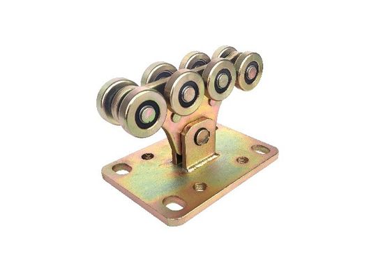 Roda Gerbang Kantilever Kecil Baja Tugas Berat Sistem Gerbang Kantilever Bergulir 8 Roda