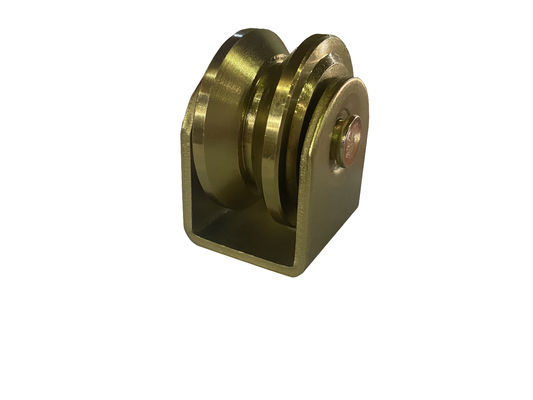 43mm 58mm 60mm Sliding Gate Wheel Tugas Berat Bantalan Ganda Y Alur Eksternal