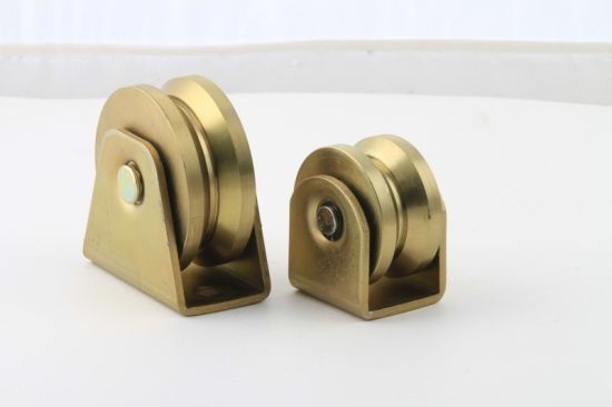 43mm 58mm 60mm Sliding Gate Wheel Tugas Berat Bantalan Ganda Y Alur Eksternal