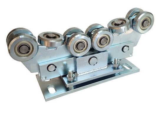 800KGS Heavy Duty Cantilever Gate Wheel 10 Carriage Dengan Plat Yang Dapat Disesuaikan