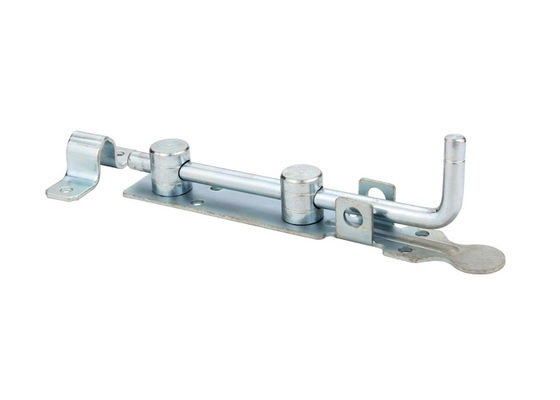 Aluminium Glass Barrel Sliding Door Bolt Steel Zinc Silver Dengan Disepuh