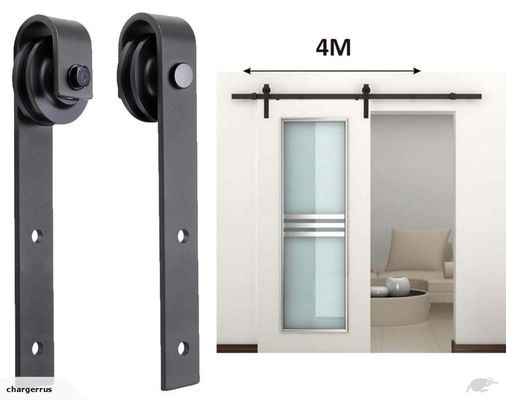 Interior Roller Track Perangkat Keras Pintu Geser Top Mount