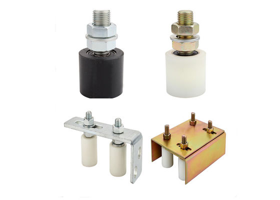 30X40mm 44X60mm Sliding Gate Guide Rollers POM Nylon Wheels Untuk Pintu Geser