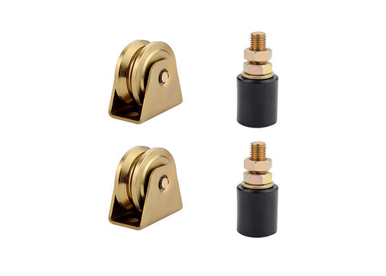 Zinc Silver Small Nylon Guide Rollers Dengan Bantalan 40mm