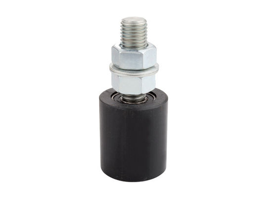 Zinc Silver Small Nylon Guide Rollers Dengan Bantalan 40mm