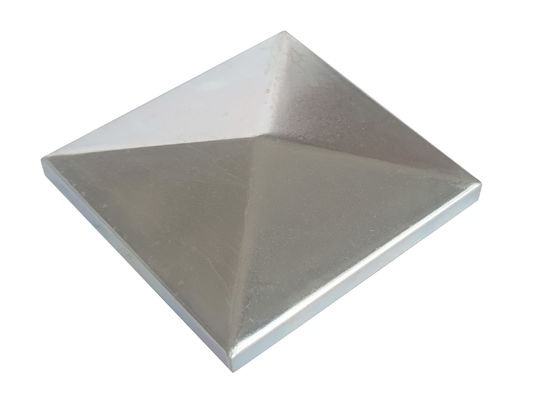 40x40 3 5/8 X 3 5/8 2 X 2 Pagar Pos Caps Galvanis Baja Putih Pyramid Coverall