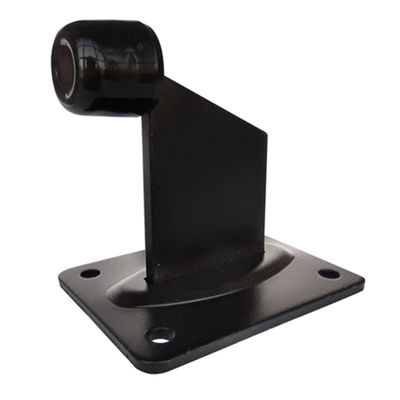 Pagar Pintu Gerbang Luar Pintu Stopper End Stop Black Powder Coating Dengan Karet