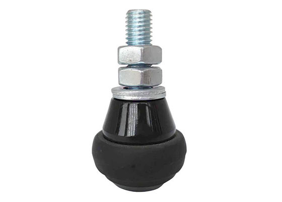 4 Roda Rol Gerbang Nylon Untuk Sistem Perangkat Keras Pintu Geser 43mm