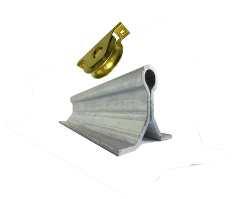 8 Foot Sliding Gate Wheel Track Beton Bawah Tanah Tertanam