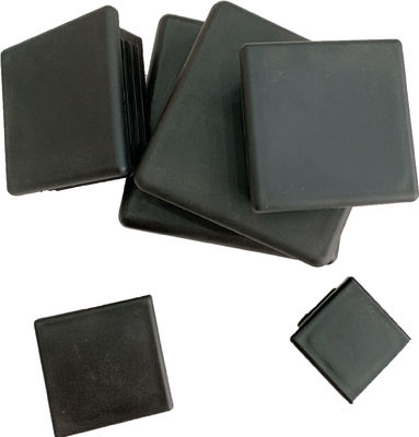 40x75mm 3 &quot;Baja Galvanis Square Post Cap Flat Rhs Plastic Push In Insert Tube