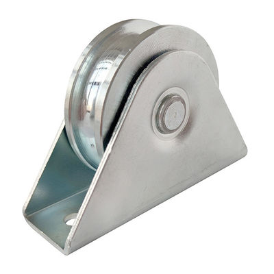 3 Inch 75mm Sliding Gate Bearing Wheels Heavy Duty U Alur Baja Galvanis