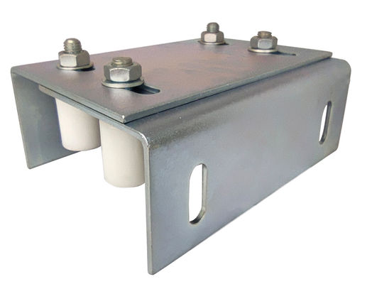 Nylon Guide Roller Dengan Bracket Untuk Sliding Gate Guide Bracket 40x60 Steel