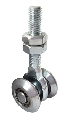 44mm M20 Layar Gantung Rol Pintu Troli 2 Roda